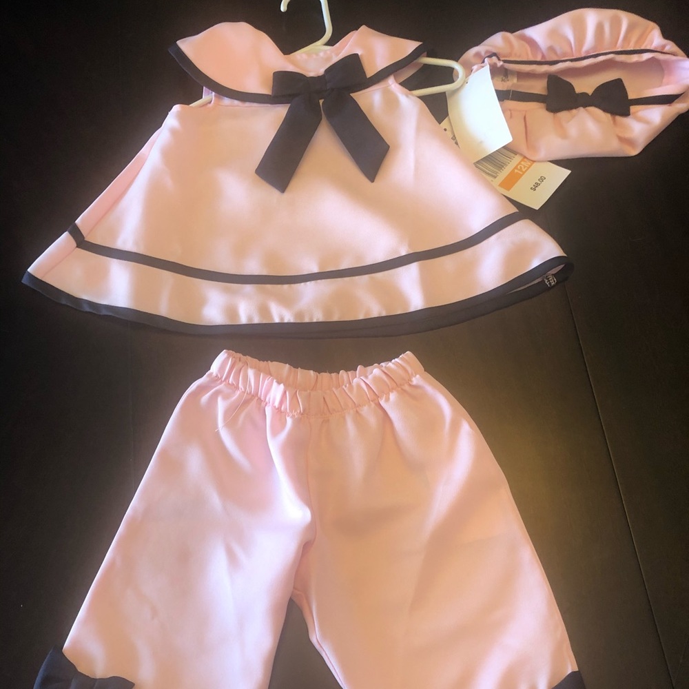 Toddler girl’s sailor outfit